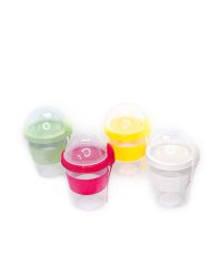 Yoğurt ve Müsli Kabı (Kırmızı)