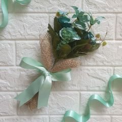 Mint Yapay Çiçek Buketi