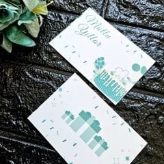 Mutlu Yıllar Not Kartı