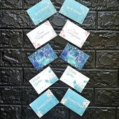 Seni Seviyorum Not Kartı