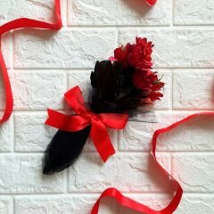 Corporate Black & Red Hediye Kutusu