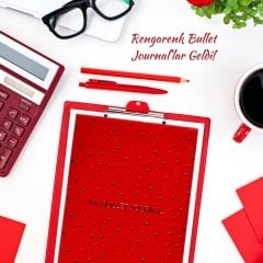 My Bullet Journal Defter (Kırmızı)