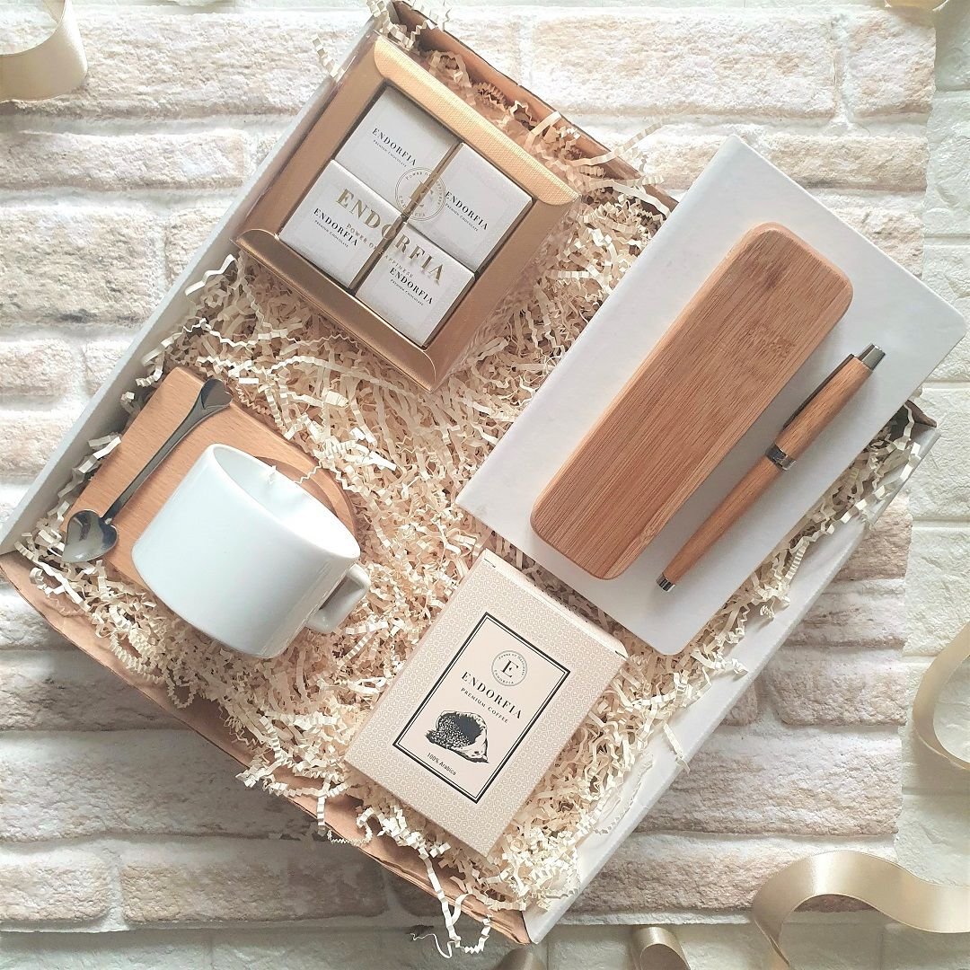 Corporate White Wood No:1 - Hediye Kutusu