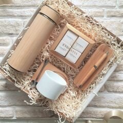 Corporate White Wood No:2 - Hediye Kutusu